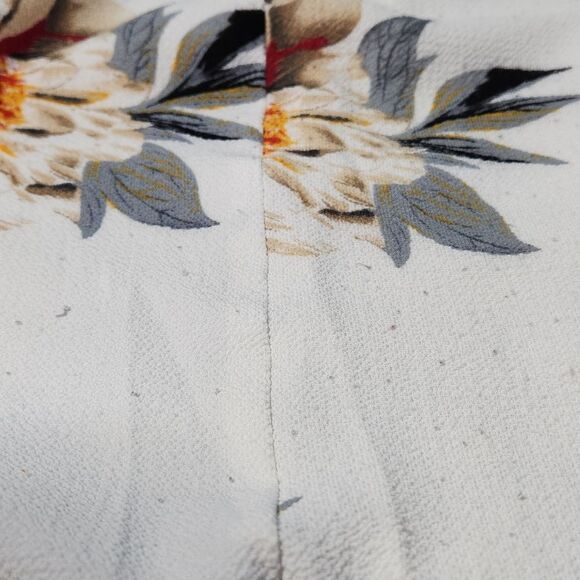 🔹️Umgee Cream Floral Print Boho Sleeveless Dress Small - Picture 12 of 12